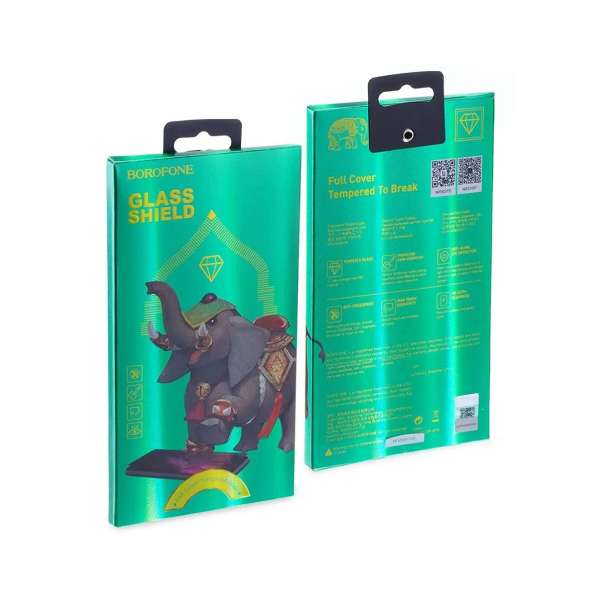 BOROFONE PELLICOLE DI VETRO PER VARI MODELLI IPHONE