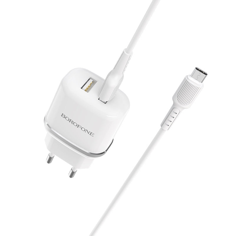 ALIMENTATORE BOROFONE BA25A TYPE C/LIGHTNING/MICRO USB