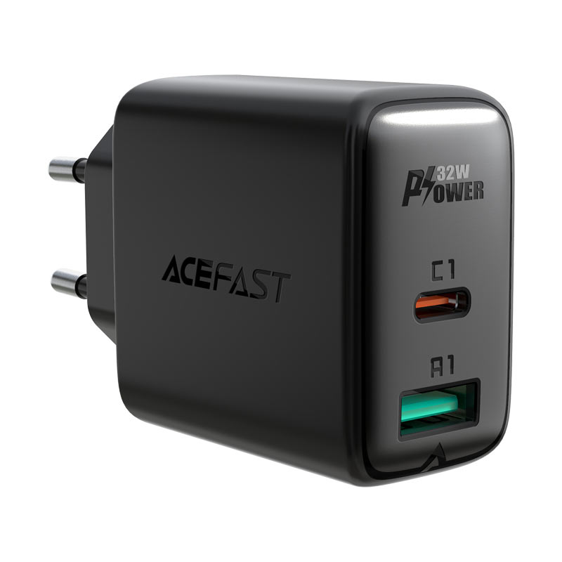 Fast Charge AceFast Wall Charger A5 PD32W (1xUSB-C+1xUSB-A) EU
