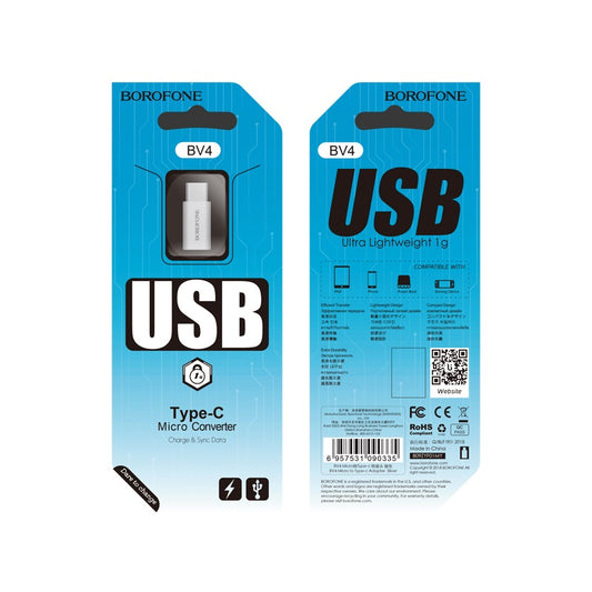 Adattatore Borofone (Lightning, Type-C, Micro USB)