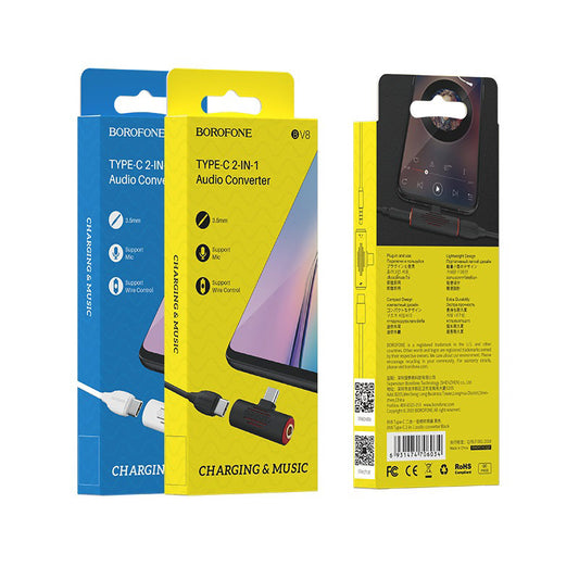 BOROFONE BV8 Convertitore audio 2 in 1