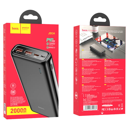 Power bank “J80A Premium” 22.5W 20000mAh