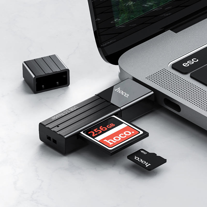 Lettore di schede “HB20 Mindful” 2 in 1 USB 2.0 / USB 3.0