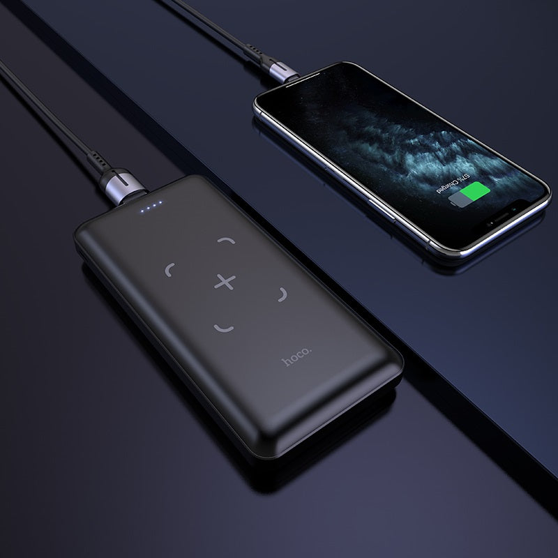 Power bank “J50 Surf” wireless charging black 10000mAh